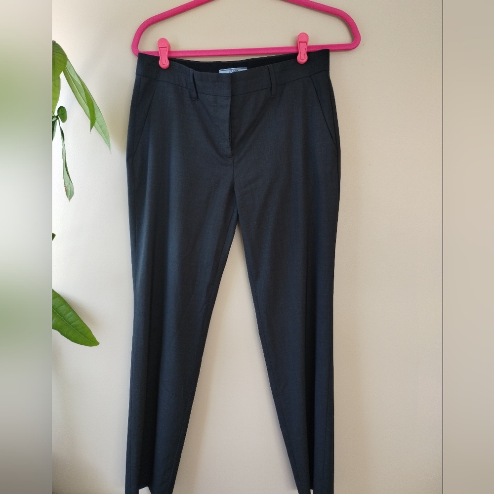 Prada Charcoal Gray Women's Pants